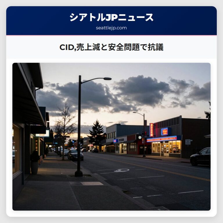 CID売上減と安全問題で抗議