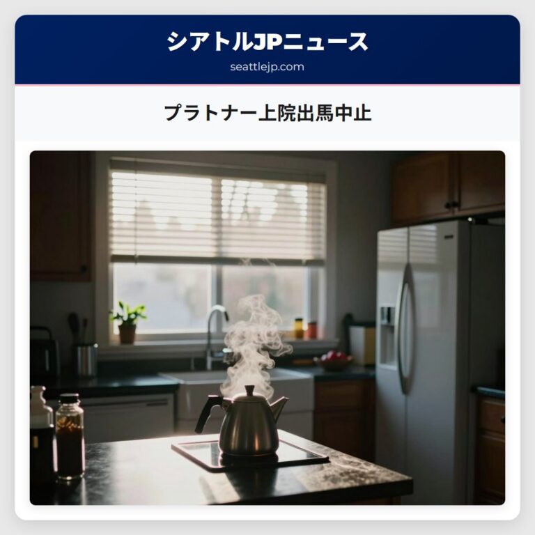 プラトナー上院出馬中止