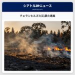 チェランヒルズ火災鎮火進展