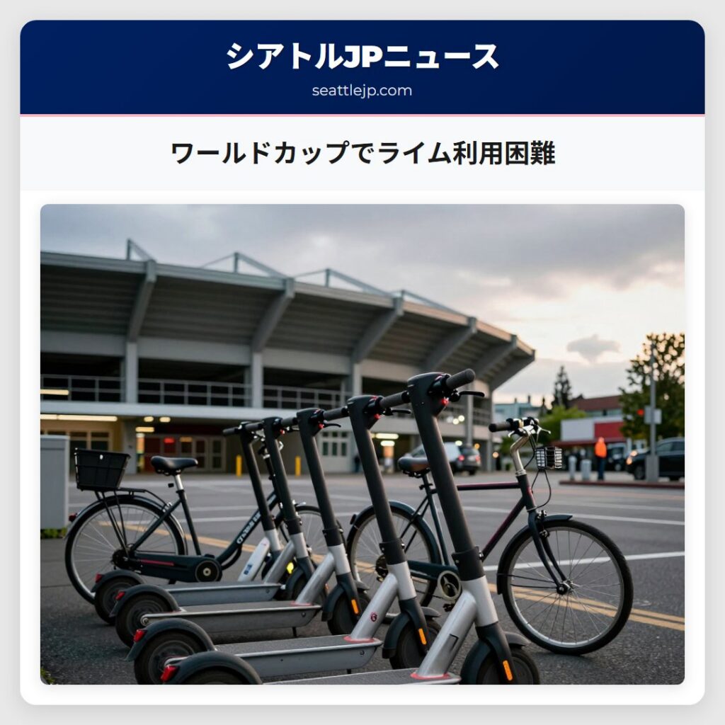 ワールドカップでライム利用困難