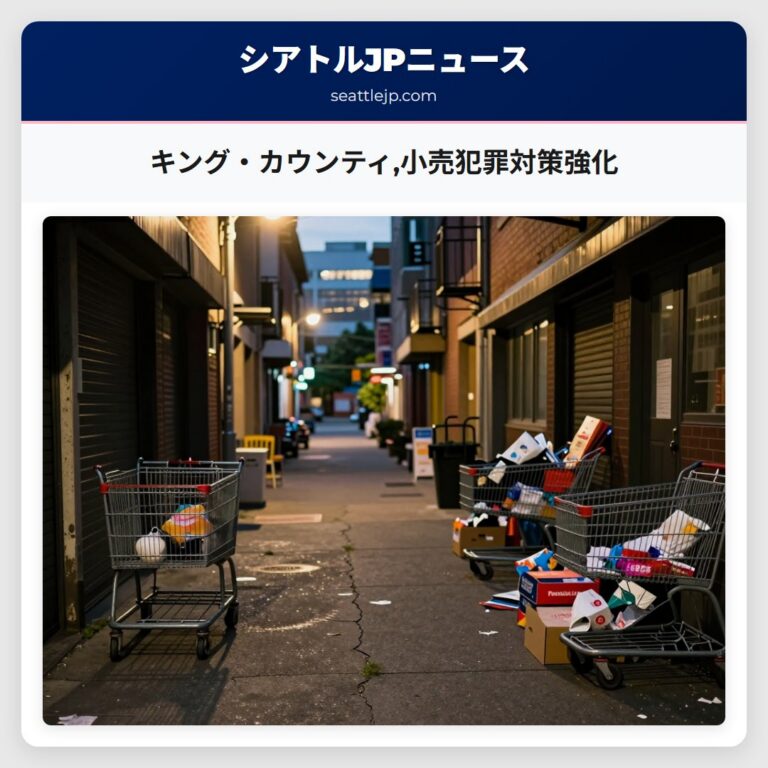 キング・カウンティ小売犯罪対策強化